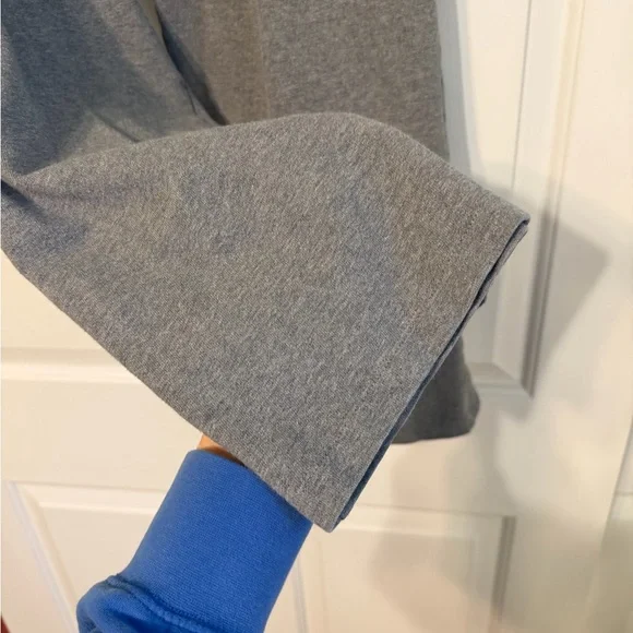 Brandy Melville Gray Wide Leg Pants - Picture 3 of 3